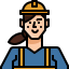 construction worker icon