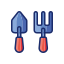 gardening tools icon