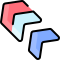 left arrow icon