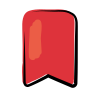 Ruban marque-page icon