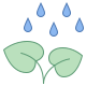 Planta sob chuva icon