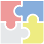 puzzle-esterno-piatto-03-marketing-aziendale-altri-bomsymbols- icon
