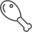 chicken leg icon