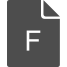 fichier f icon