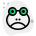 Sad toad frowning pictorial representation chat emoticon icon