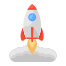 Rocket to top