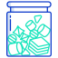 low carb gummy candy icon