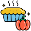 pumpkin pie icon