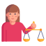 justice scale icon