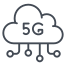 Cloud 5g Network icon