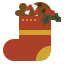 外部圣诞袜-圣诞节-ddara-平-ddara-2 icon