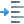 indent left shift arrow direction align format increase margin paragraph icon