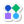 mini stickers style arbeitsablauf icon