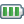 Battery level full charged logotype isolated on white background icon