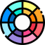 Palette de couleurs icon