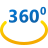 windows 11 color style 360도 보기 icon