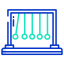 newton cradle icon