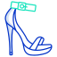 open toe heel icon