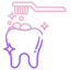 teeth cleaning icon