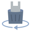 recycle trash icon