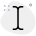 text cursor icon