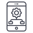 Setting Mobile icon