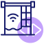 smart curtain icon