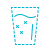 stitch style sparkling water icon