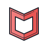color hand drawn style mcafee icon