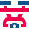 stencil style quadcopter icon