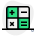 Common and basic mathematical function and symbol layout icon