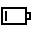 pixels style low battery icon