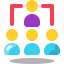 Pessoas do organograma icon