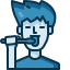 brush teeth icon