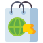 commercio elettronico icon