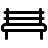 pulsar line style bench icon