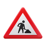 3d fluency style under construction icon