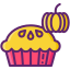 pumpkin pie icon