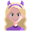 mujer de pie icon