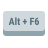 color style tecla alt más f6 icon