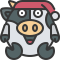 Santa Cow icon