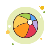bubbles style marco polo icon