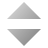 deco duotone style sorting arrowheads icon