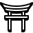 badges style torii icon