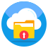 external-Cloud-Folder-Upload-cloud-computing-плоские-значки-векторы icon
