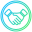 aperto de mão icon
