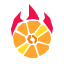 pieces style burn cd icon