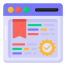 genehmigter inhalt icon