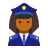 Женщина-полицейский тип кожи 5 icon