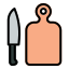 Knife and Cutting Board icon